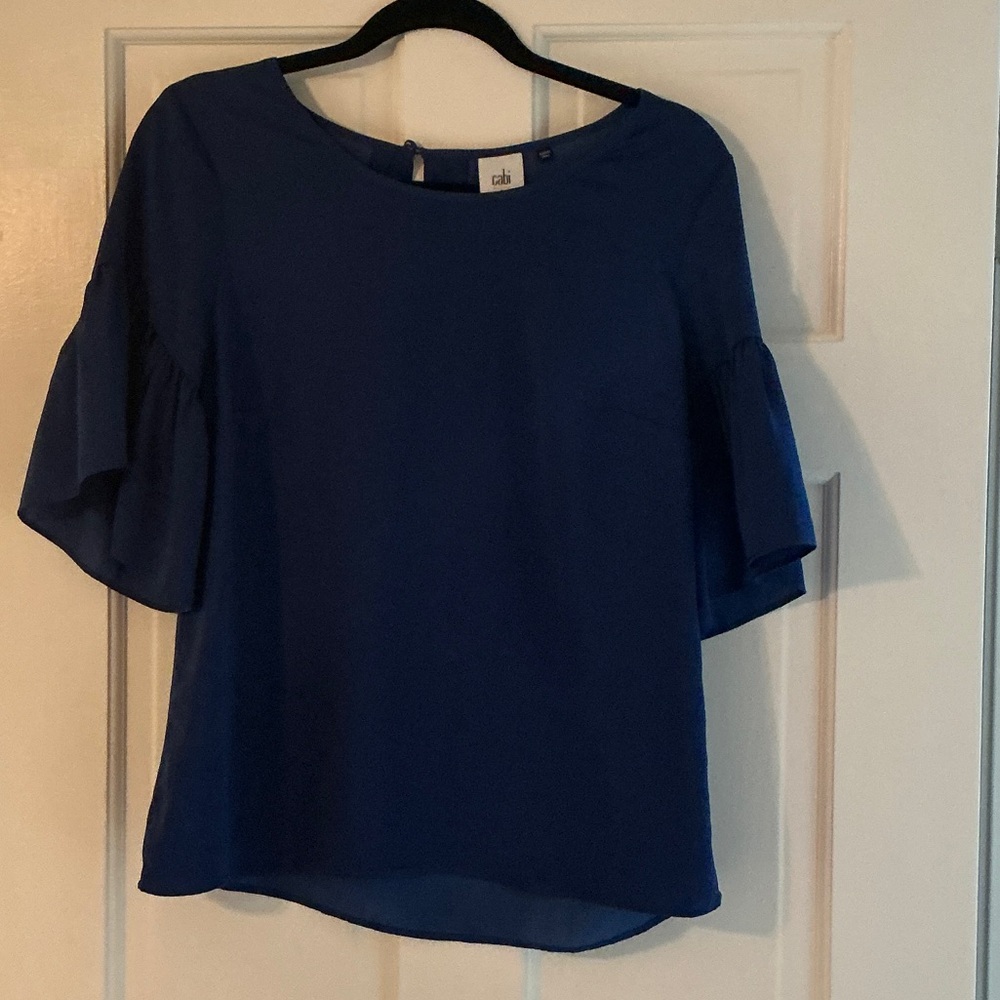 CAbi Women's Royal Blue Blouse